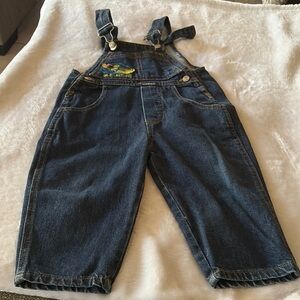 Vintage BNWOT Denim Overalls by Gilo Vertocci .. “Broken Clasp”